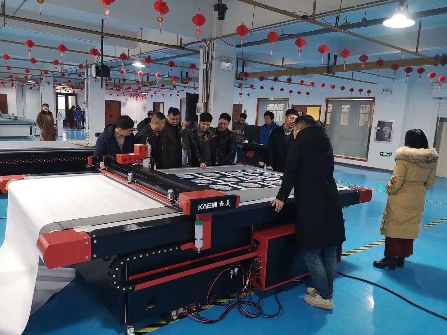 Large-Format Tungsten Cutting Blade Inkjet Printing Plotter with Cutting Down 190-250cm Width