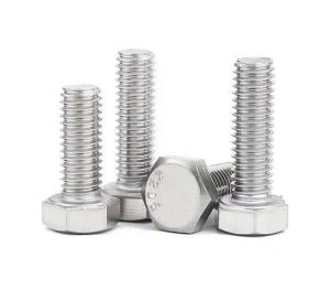Wholesale Duplex Stainless Steel 2205 Hexagonal Head Bolts for Marine Chemical Oil and Construction from china suppliers