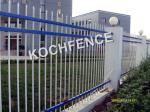 Powder Coated Steel Trellis Fence , Garden Palisade Fencing For Decoration