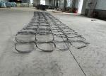 Low Visibility Anti Tank Barrier Steel Wire Fencing For Protection