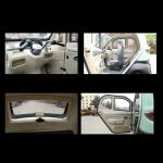 Cute Passenger Electric Tricycle 1000W Enclosed Tricycle For Adults