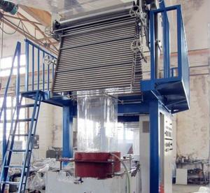 Wholesale Large PVC Blown Film Extrusion Machine Monolayer Blown Film Plant 30 - 45kg/H from china suppliers