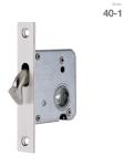 Chrome Finish 50mm Backset Mortise Bathroom Lock OEM