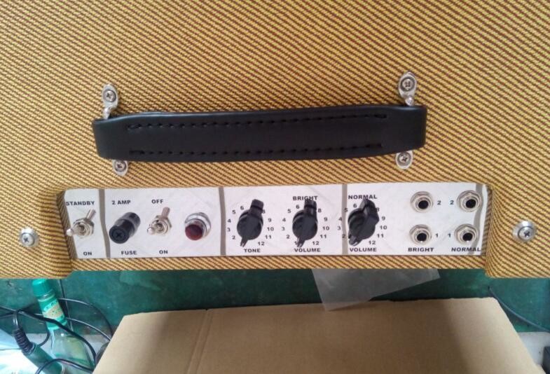 20W 5E3 Handwired Handmade Tweed Guitar Amplifier Head, 20W Musical Instruments