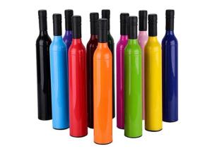 Wholesale Gift Water Dripping Folding Wine Bottle Umbrella Rich Color Logo Printed Preventing from china suppliers