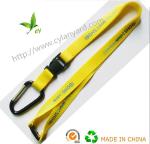 Camping lanyard with metal bottle opener, hiking strap with metal beer opener,