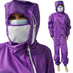 Wholesale Purple Side Fastener Type 2.5mm Grid Cleanroom For Static Sensitive Environments from china suppliers