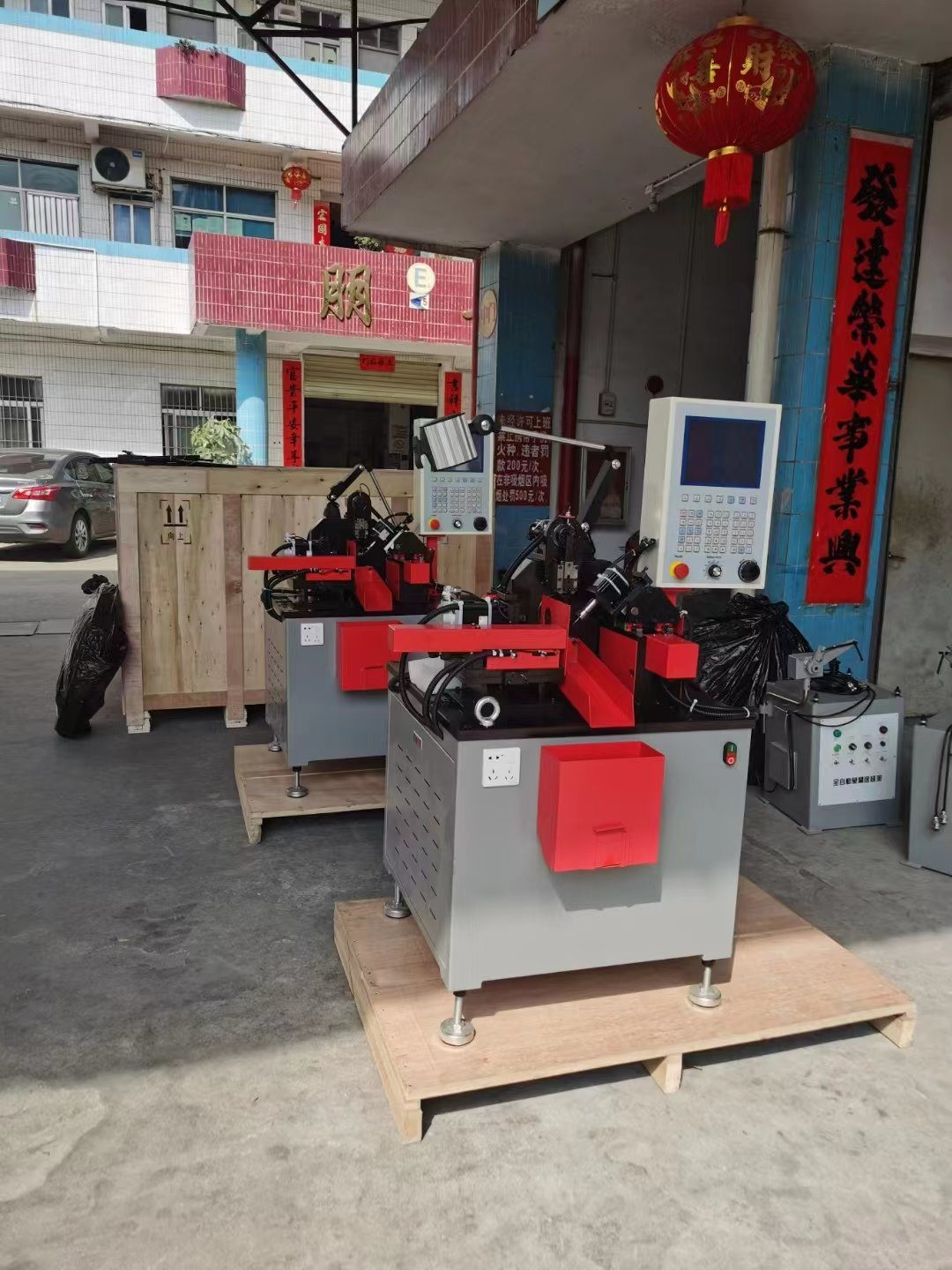 High Speed Wire Thread Insert Machine , M4-M10 Screw Bushing Making Machine