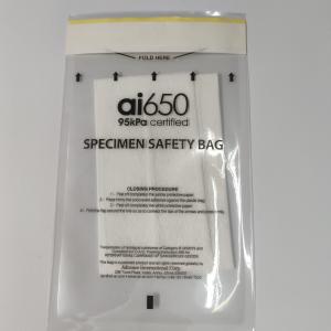 Wholesale Plastic Safety Lab Biohazard Specimen Bags For Sample Transport from china suppliers