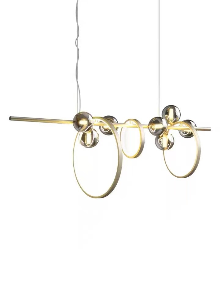 Bubble Glass Ball Home Bedroom Led Pendant Ceiling Lights Suspended Pendant Lamp