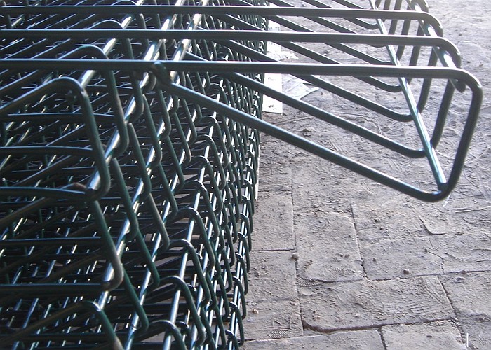 Customized Roll Top Weld Mesh Fencing 50*150mm Mesh Size Jacaranda Style