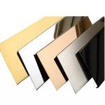 Anti Corrosion Rose Gold SS Sheet