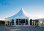 Customized Glass Pinnacle Marquee Tent Glass Wall Pagoda Tent On Sale For