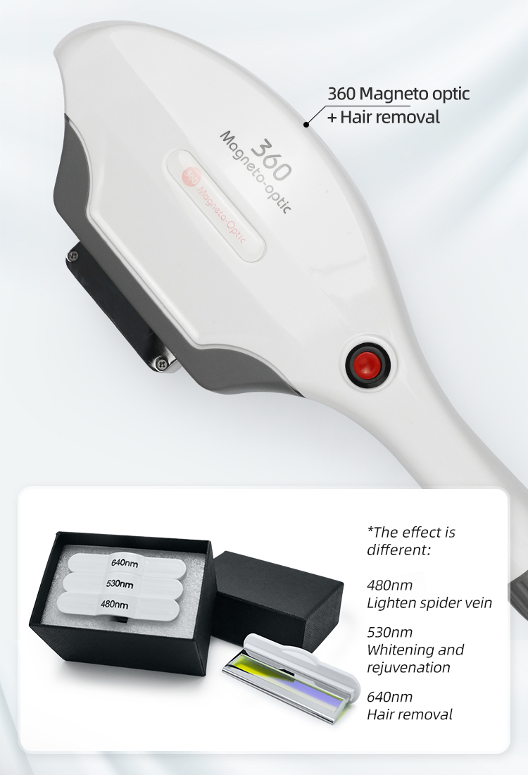Magneto-optical handle