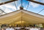 Clear and White Top Fabric Cover Outdoor Aluminum Luxury Wedding Tents