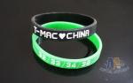 Interchangeable Custom Plastic Bracelets Promotional Silicone Bracelets 200 * 12