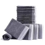 Non-woven Fabric Bamboo Fiber Carbon Charcoal Pet Underpad Training Pad 60*90