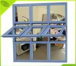 Double/Single Swing Aluminum Tilt & Turn Casement Awning Windows