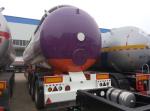 22MT Tri Axle LPG Transport Trailer 49600 Liters Gas Tanker Semi Trailer
