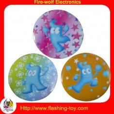 Wholesale Magnetic / Button / Pin color led promotional Customized Button Flashing Badges from china suppliers