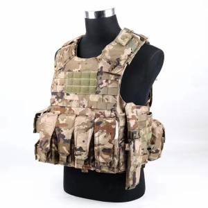 Wholesale 7xl 5xl 4xl Camo Military Bulletproof Vest 2xl Camouflage Police Quick Release Buckle Security from china suppliers