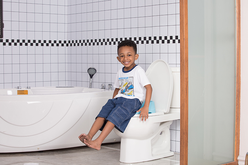 Lightweight PU Material Baby Toilet Seat For Kids Lovely Design
