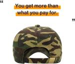 Profile Hat Baseball Cap Outdoor Camouflage Fishing Cap, Dad Hat Adjustable