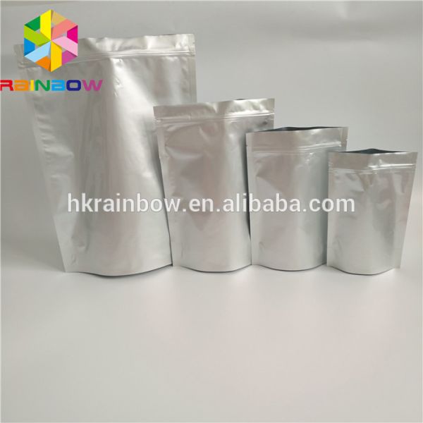 Flat Bottom Aluminum Foil Bags For Coffee Bean / Candy / Chocolate Packaging