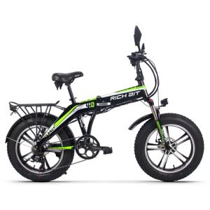 Wholesale Electric Folding City Bike Commuter 20&quot; 500w 4.0 Super Wide Tire 48v 9.6Ah RICH BIT 016 from china suppliers