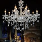 Affordable crystal chandelier lighting Transparent Color (WH-CY-08)