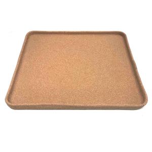 Wholesale BSCI Rectangular Natural Cork Serving Tray 12''X8''X0.79'' BSCI Heat Resistant from china suppliers