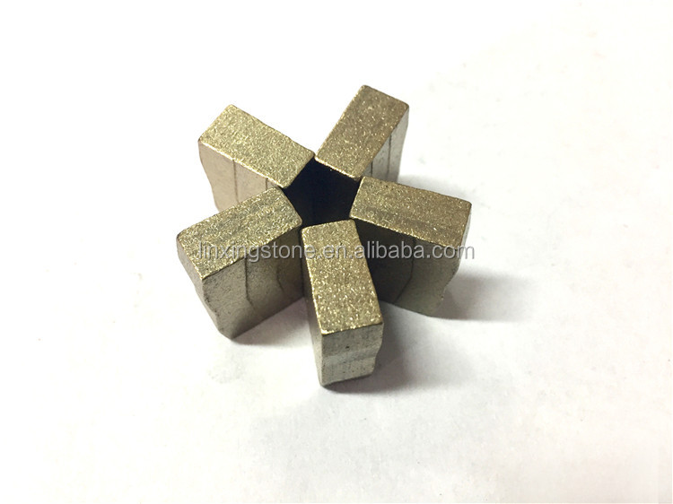 Metal Powder Diamond Segment for Multi Saw Blade Granite Cutting Grooved Design