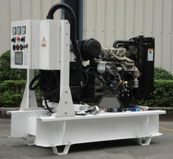 50Hz Water Cooled Perkins Diesel Generator 50 kva , Stamford Alternator