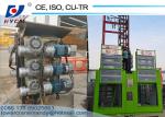 3*1.5*2.2m Cage Man Hoist 0.65*0.65*1.508m Mast Construction Site Hoist 2t