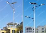 9900lm Flux Solar Street Light , 60 Watt Solar Panel Outdoor Lights