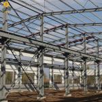 Commercial Prefabricated Metal Sheds Warehouse Steel Frame Building Workshop