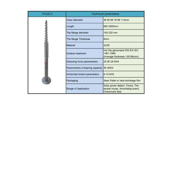 Hot selling carbon steel ground screw for solar stand