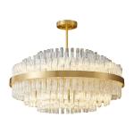 JYLIGHTING Modern Luxury Hotel Crystal Chandelier Nordic Living Room Bedroom