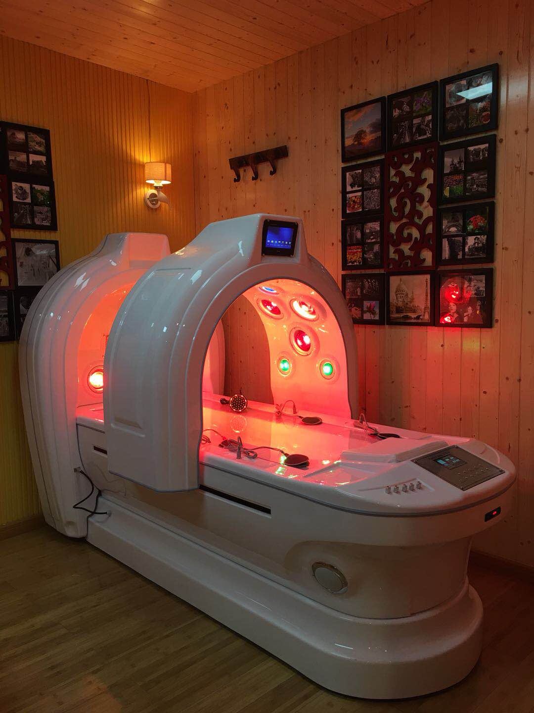 Acrylic Far Infrared Ozone Sauna Aroma Spa Capsule Treatment 4.5cbm For Body Slimming