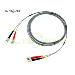 FTTB FTTX Indoor 2.0mm Fiber Optic Patch Cords ST To ST Fiber Jumper