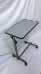 Overbed Patients 700mmx1010mm Hospital Bed Tray Table With Wheels