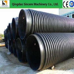 Wholesale 200-1000kg/h Extruder Output Spiral Winding Pipe Making Machine with 200-4000mm Pipe Diameter from china suppliers
