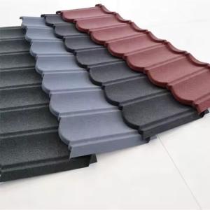 Wholesale Durable Zinc Stone Coated Roof Tiles 0.4mm Thickness from china suppliers