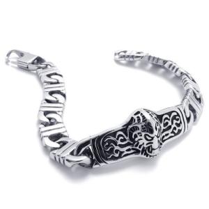 Wholesale High Quality Tagor Stainless Steel Jewelry Fashion Men's Casting Bracelet PXB132 from china suppliers