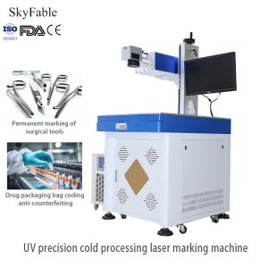 Wholesale Industrial UV High Speed Laser Marking Machine For Electronic Chip Medical Equipment from china suppliers