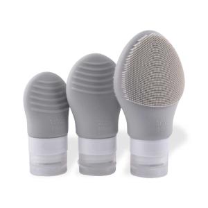Wholesale Electric Silicone Face Scrubber Silicone Household Products Grey Pink from china suppliers