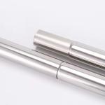 Polished Stainless Steel Hollow Round Pipe Thread Splicing Shoes Shelf
