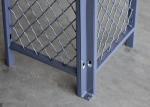 10 Feet High Heavy Duty Metal Posts C Shape For Welded Wire Partitions