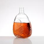 Surface Handling Hot Stamping Glass Bottle for Whiskey Gin Vodka 700ml