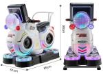 Metal Acrylic Plastic Material Indoor Redemption Electric Kids Car Racing Game